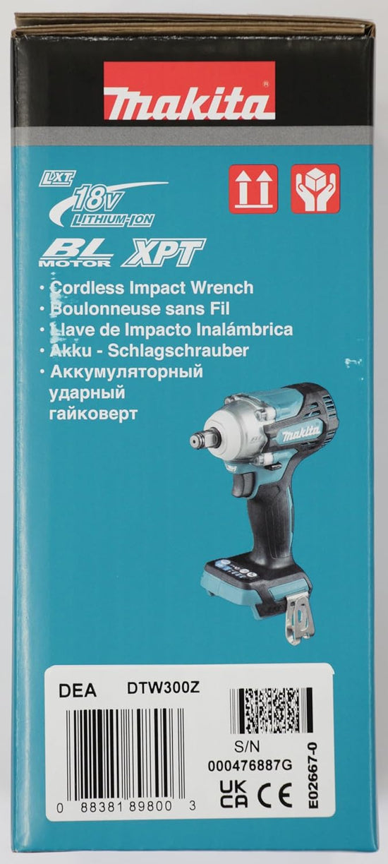 Makita DTW300Z 18V LXT Brushless Impact Wrench (Body Only) – Compact & Powerful          Ask ChatGPT