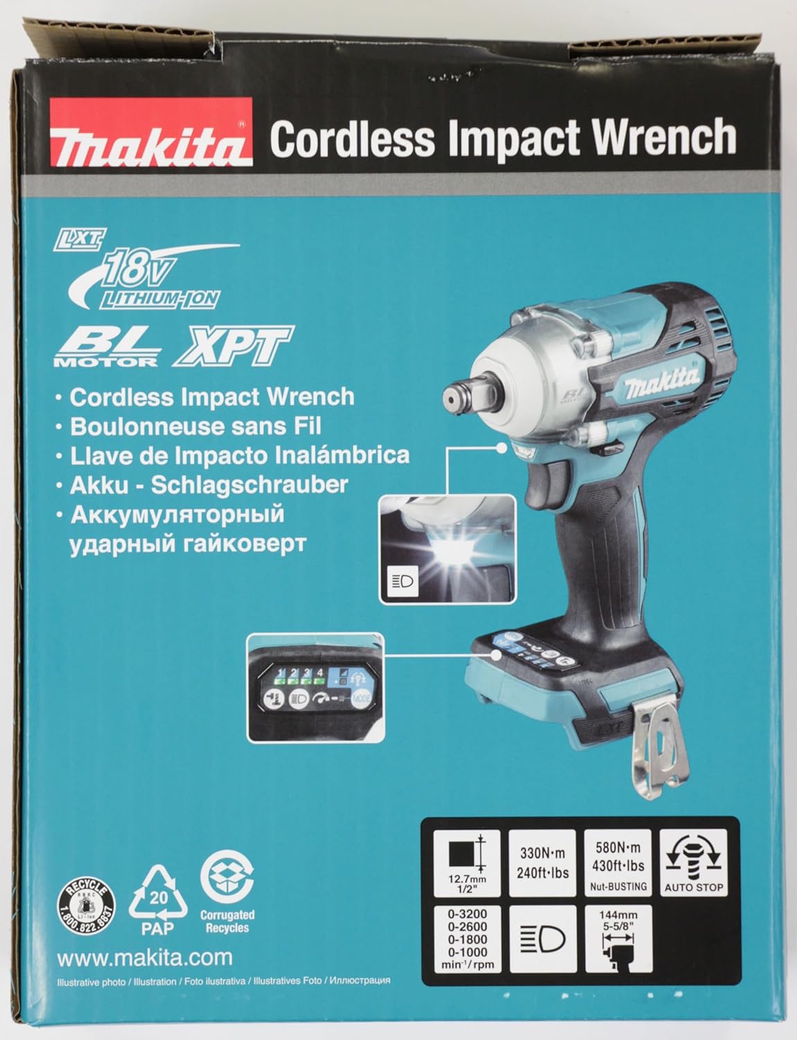 Makita DTW300Z 18V LXT Brushless Impact Wrench (Body Only) – Compact & Powerful          Ask ChatGPT