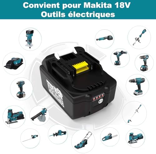 Makita 18V Battery & Fast Charger Set – Carry Case Included | Lightweight & Portable